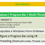 Lesson 2 - Multithreading / Progress Bar / Gridview