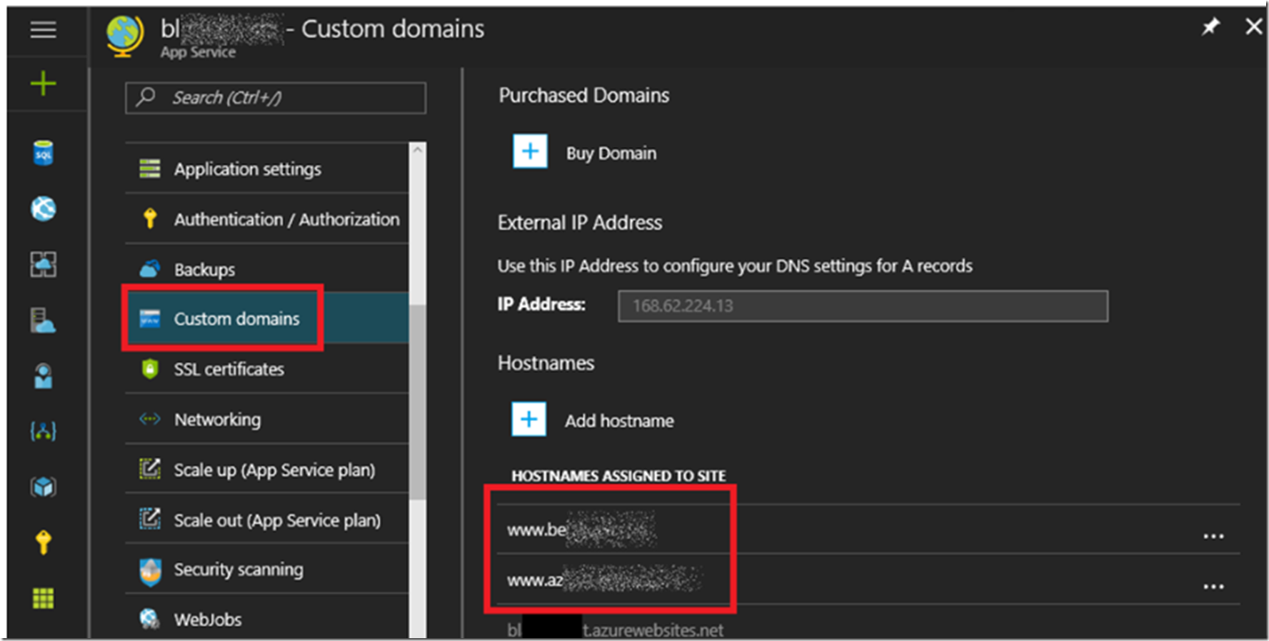 Azure App Service IP Based SSL and SNI Based SSL configuration | The ...